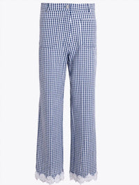 Vilagallo - Gingham Lace Trousers