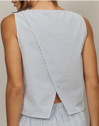 Rhone - Stripe Saltair Tank Top