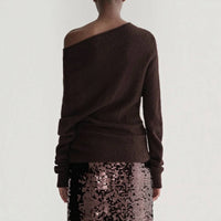 A.L.C. - Freya Asymmetric Alpaca-blend Sweater