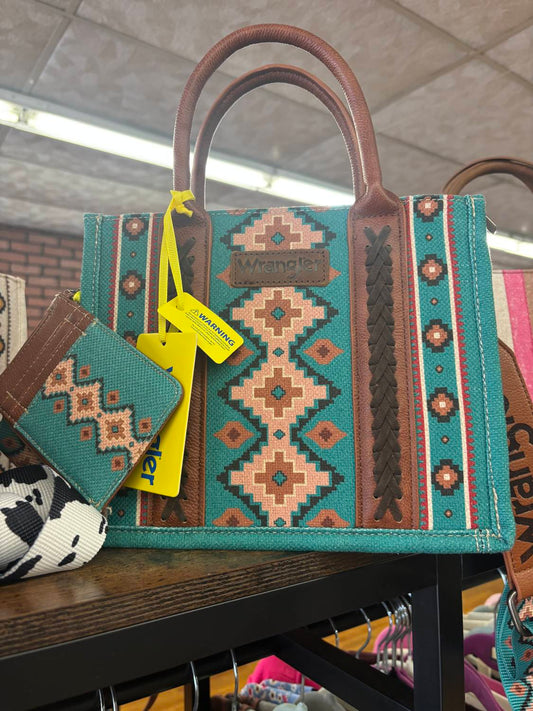 Wrangler - Southwestern Crossbody bag with card holder