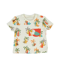 Mayoral - Boy's Shorts Set With A Graphic Parrot Pocket Tee