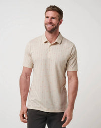 Travismathew - Deco Floral Medallion Polo