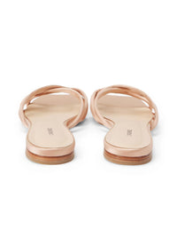 L'Agence - Women's Abelle Satin Flat Sandal