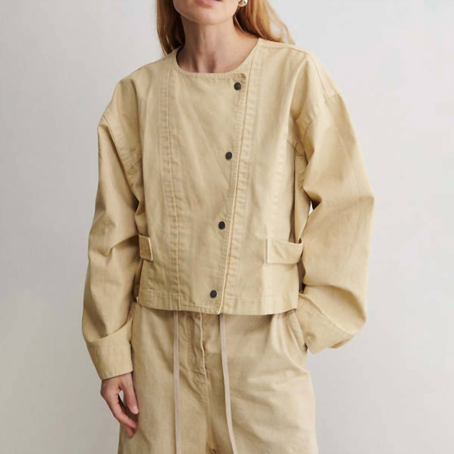 Rachel Comey - Britell Snap Front Cotton Jacket