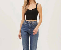 Astr - Milano Ribbed Sweater Tank Top