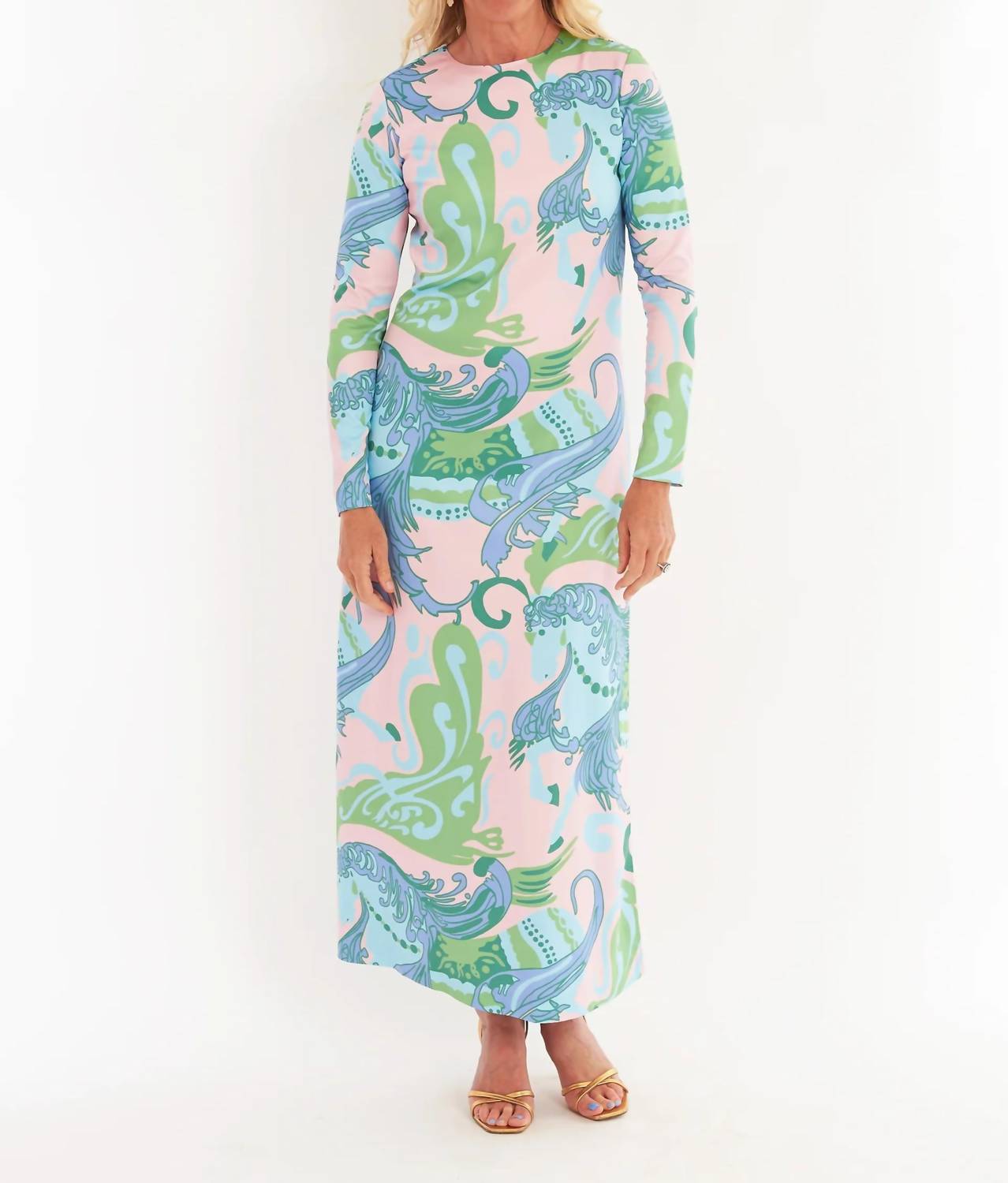 Ck Bradley - Ashton Long Sleeve Maxi Dress