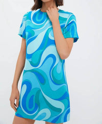 Hyacinth House - Retro Geo Duffy Mini Dress