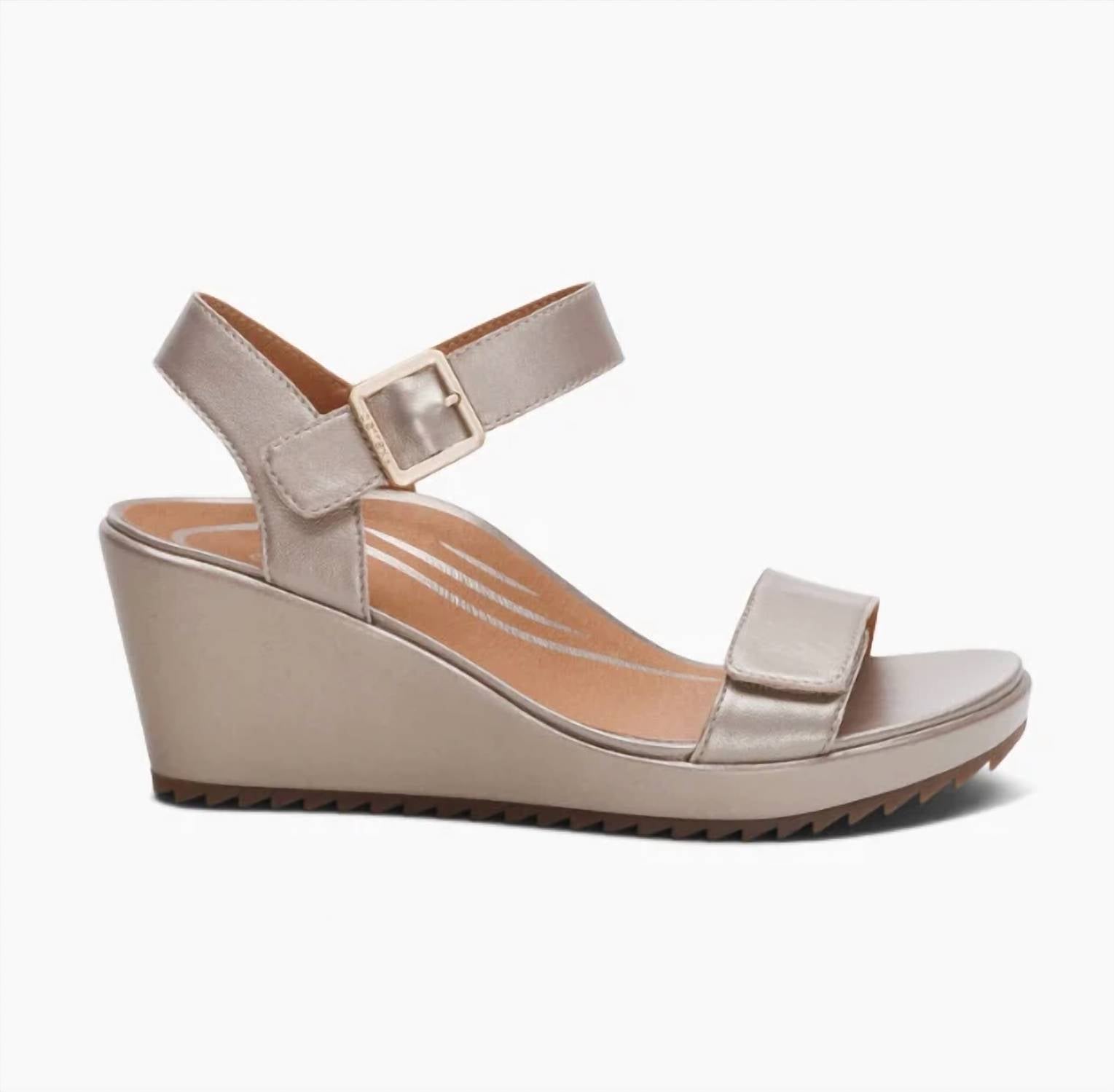 Aetrex - Women's Andrea Wedge Sandal