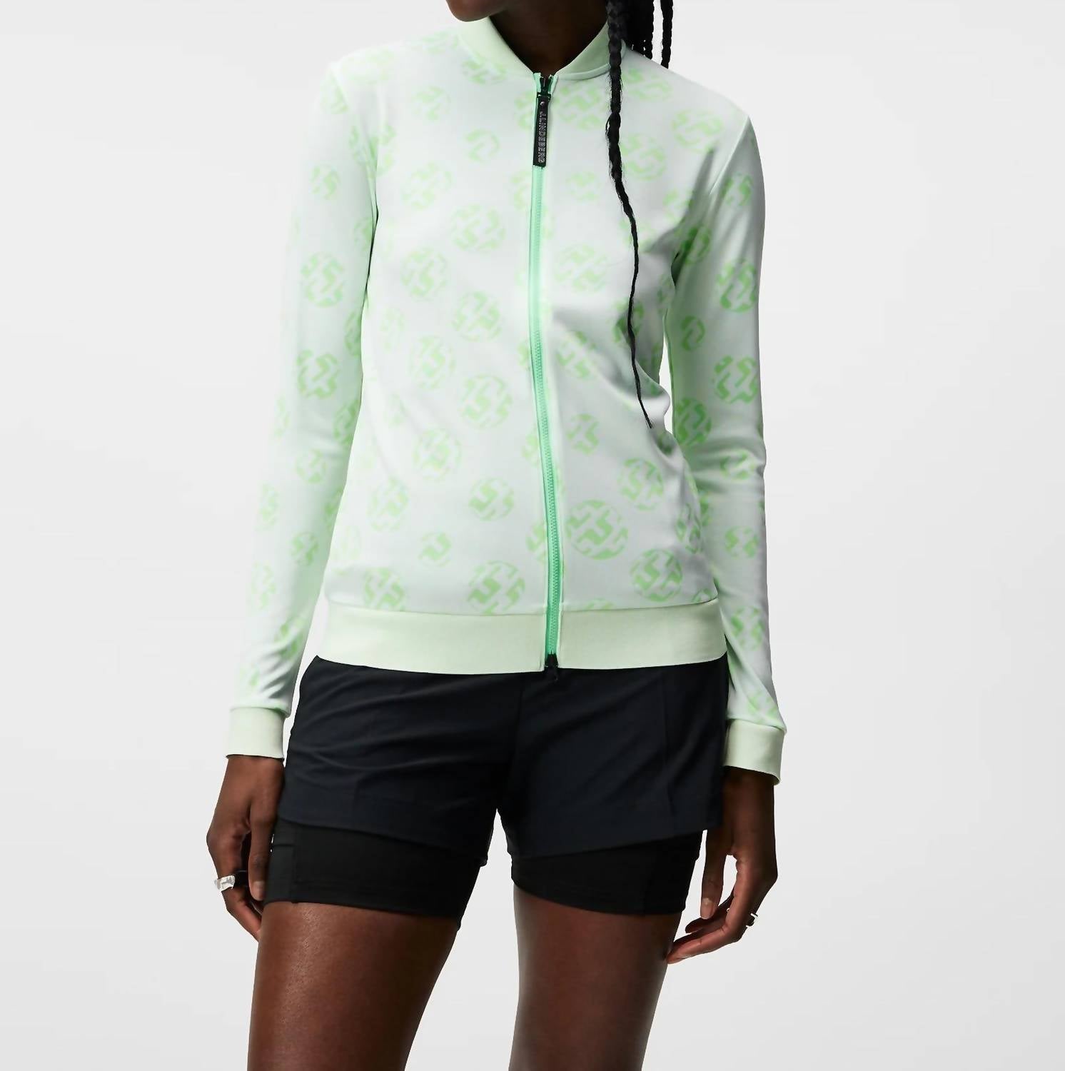 SPOTS JACQUARD MID LAYER