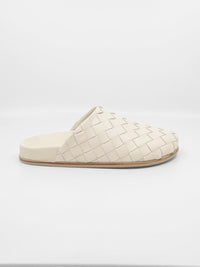 INTENTIONALLY BLANK Women's Aggie Slip On Mules in cream - women's shoe