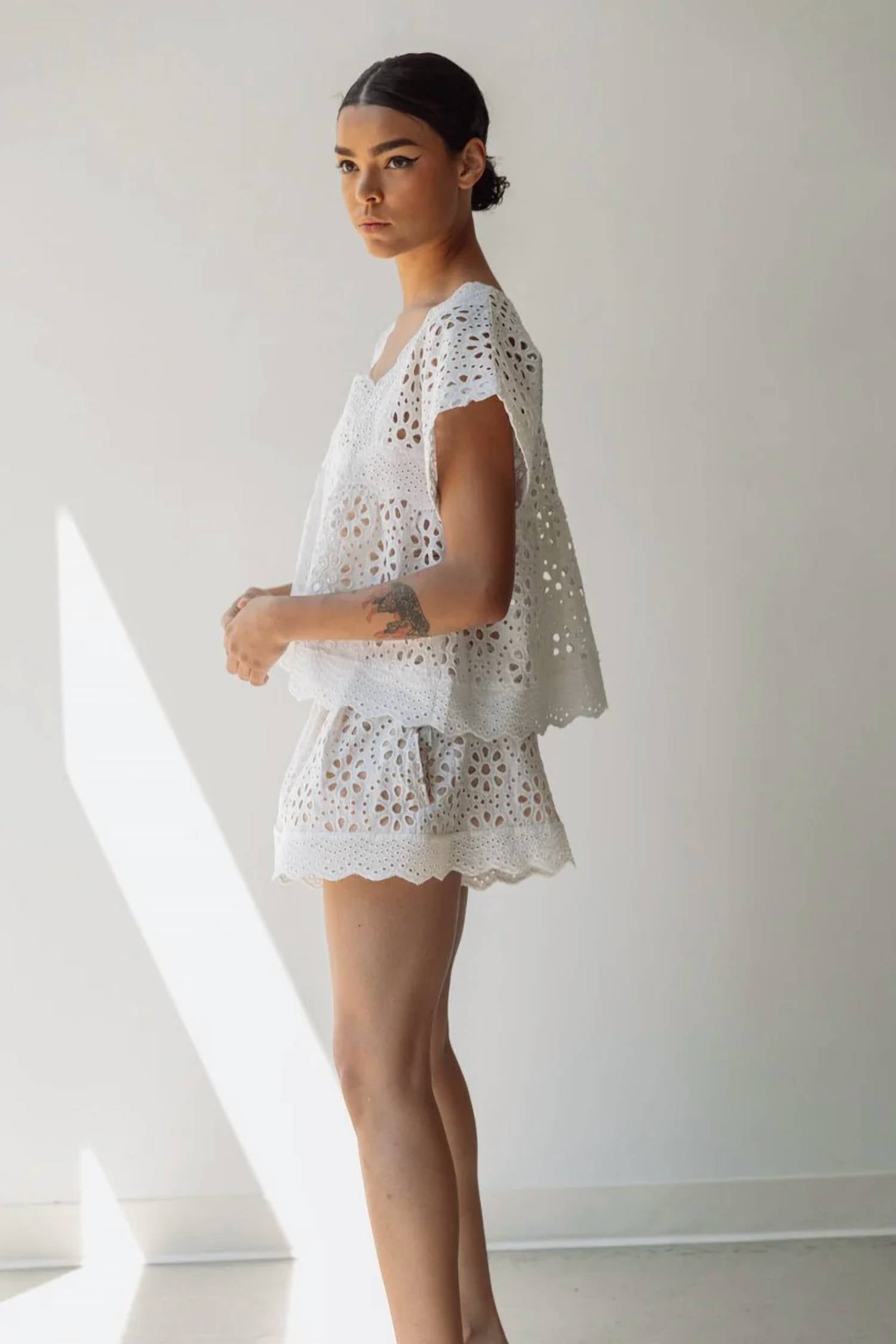 Hope For Flowers - Meadow Square Neck Blouse