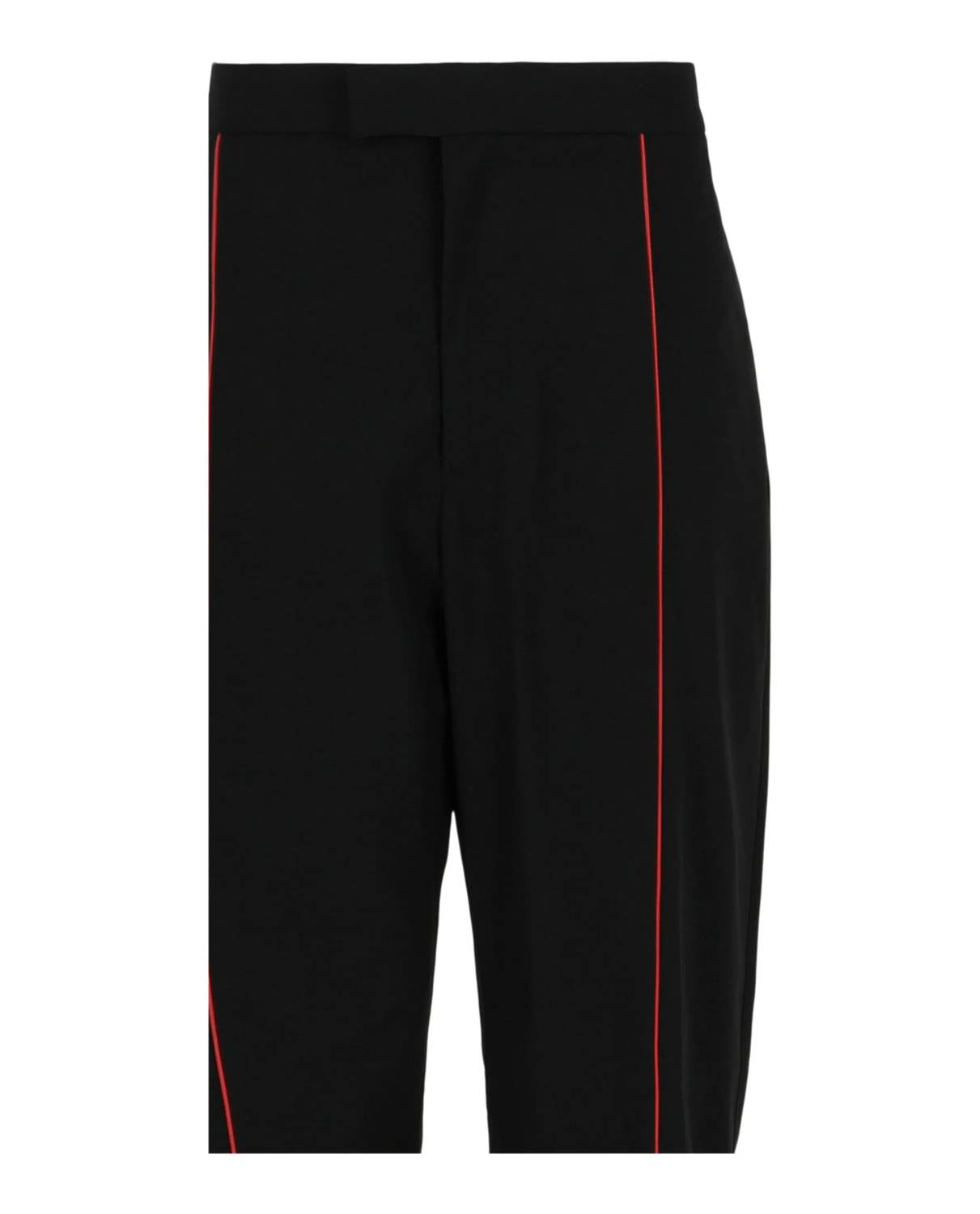 Salvatore Ferragamo - Men's Contrasting-trim Straight-leg Track Pants