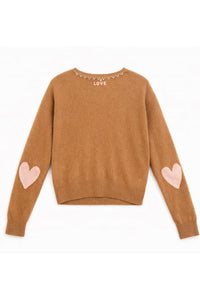 Kerri Rosenthal - Deep V-neck Love Sweater