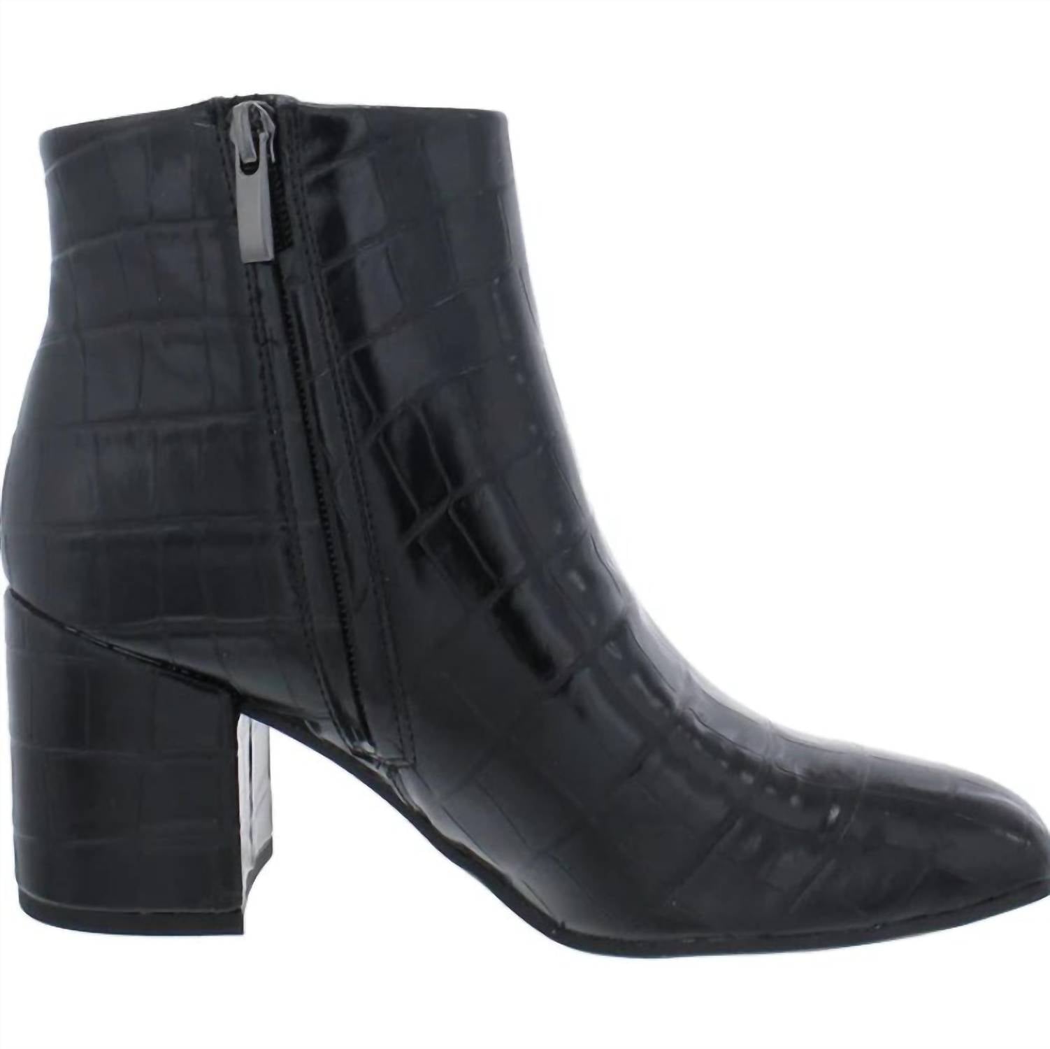 Franco Sarto - Women's Tenton Zipper Dress Ankle Boots