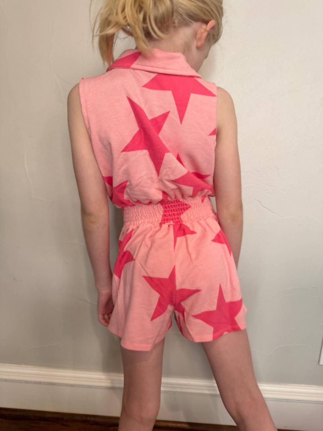 T2Love - Collared Star Romper
