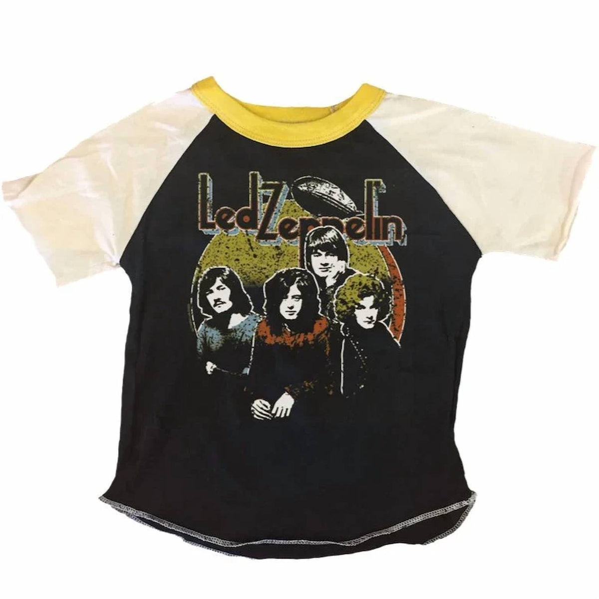Rowdy Sprout - Kid's Led Zeppelin Raglan Tee
