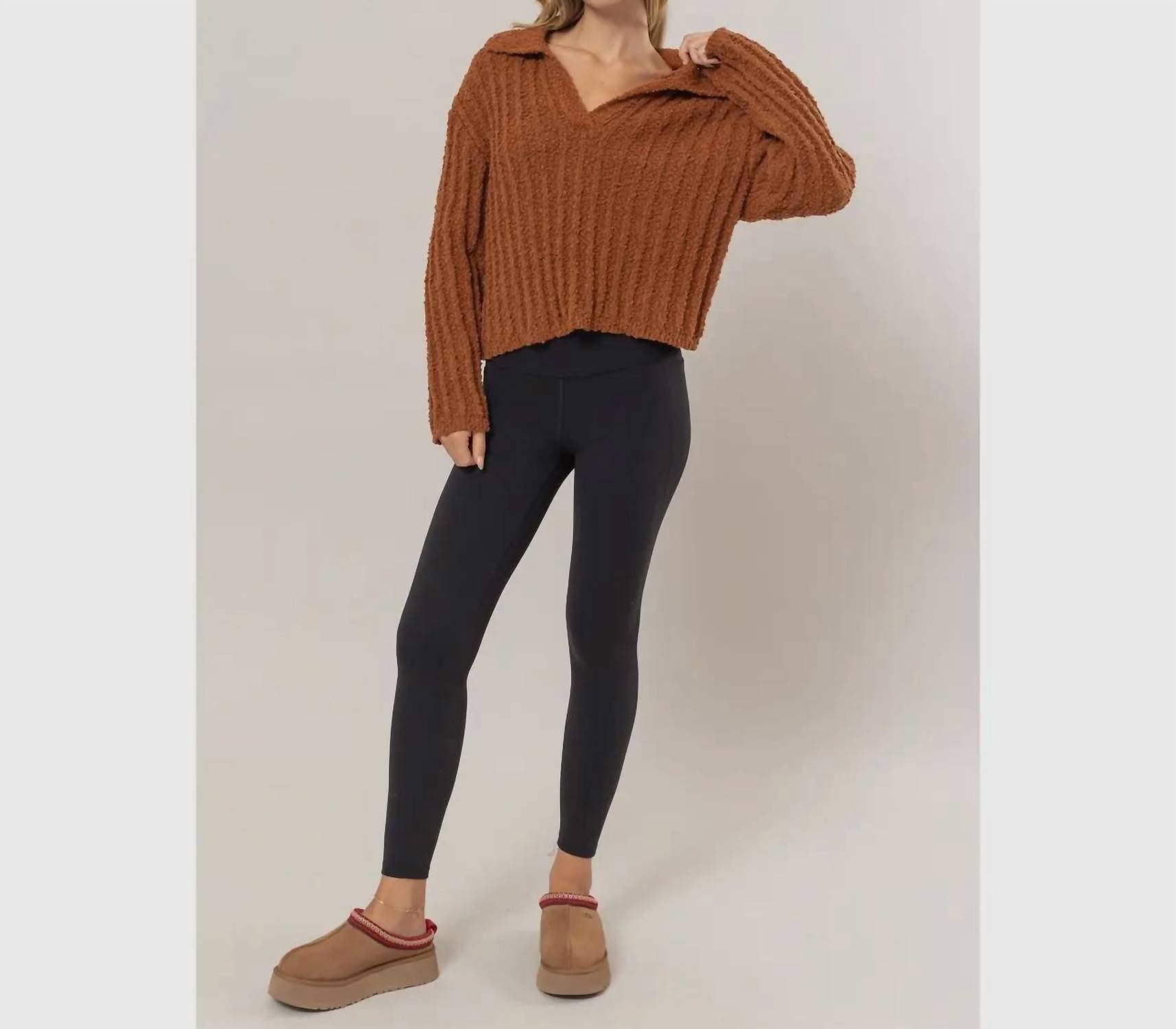 Hyfve - Carly Collared Sweater