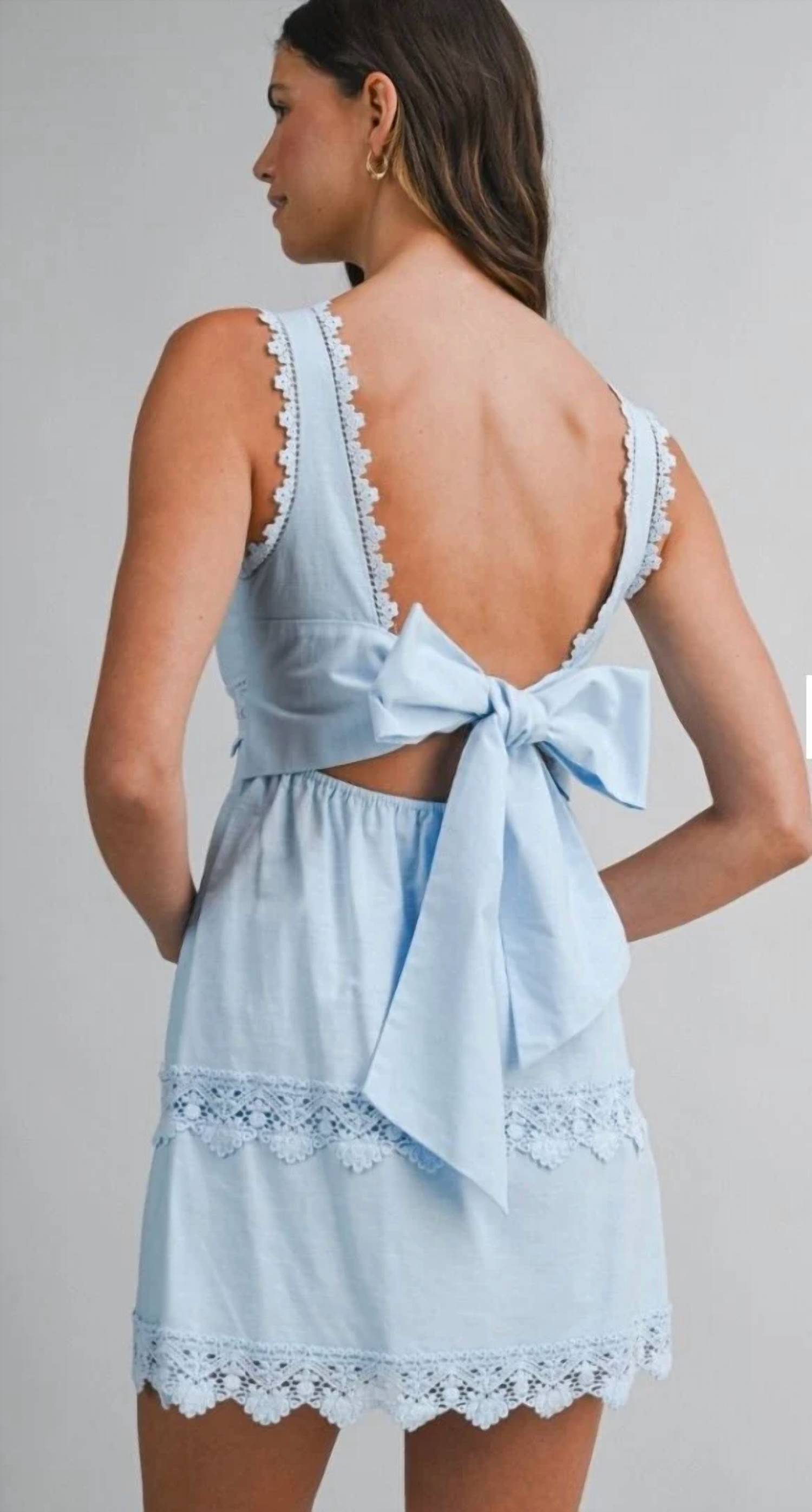 Mable - Crochet Daydream Lace Dress