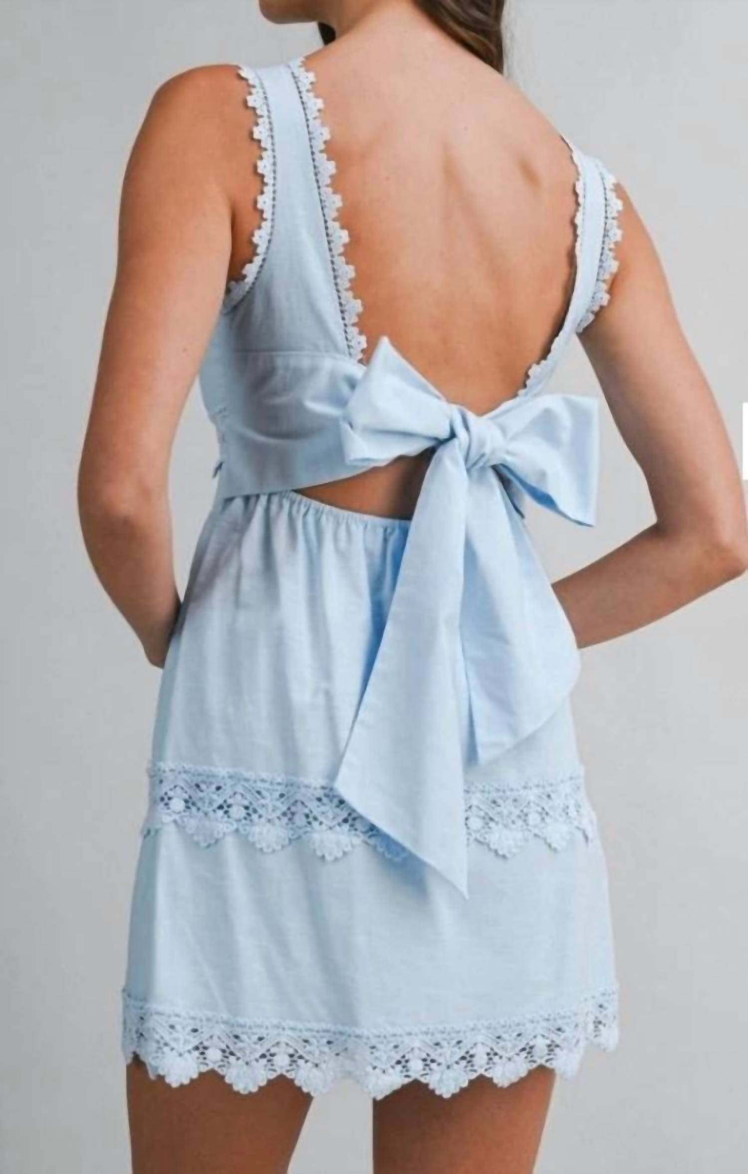 Mable - Crochet Daydream Lace Dress