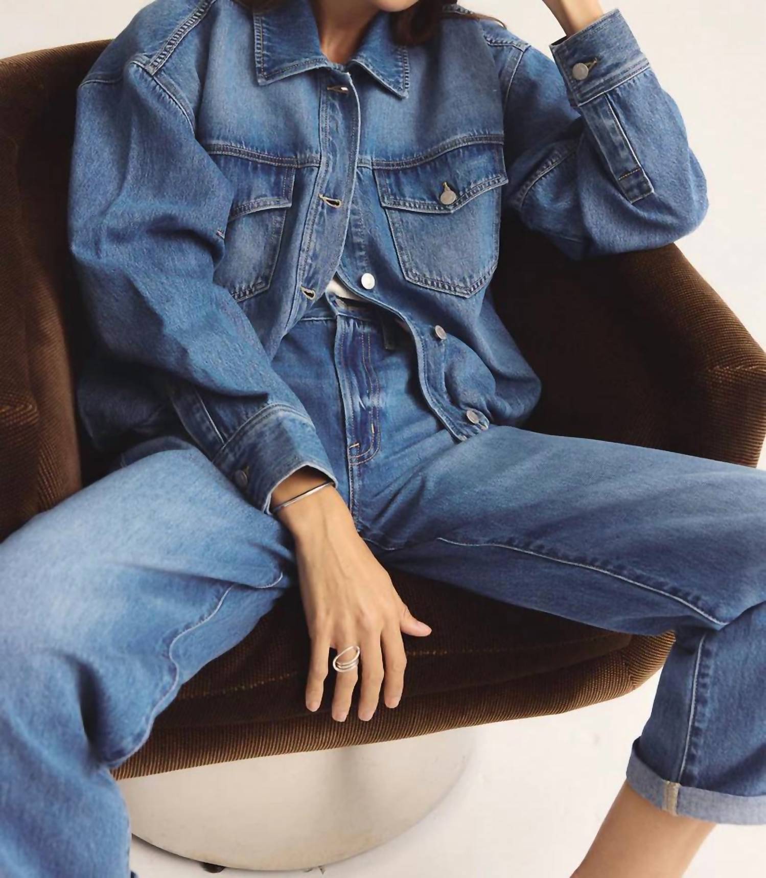 PISTOLA Bibi Denim Jacket in heartfelt - women's jacket - view 6