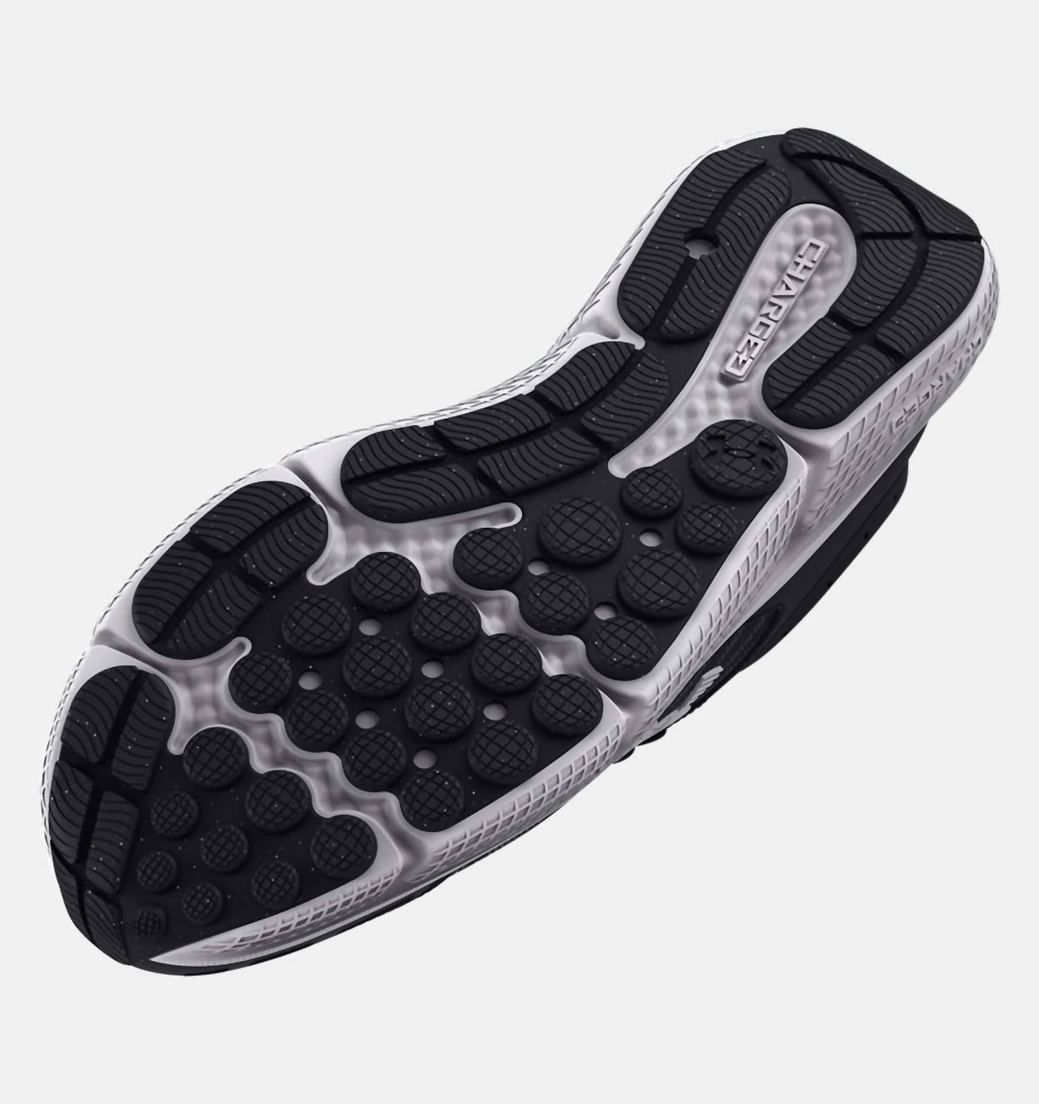 UNDER ARMOUR Men's Charged Assert 10 Running Shoes in black white - men's sneaker - alternate view