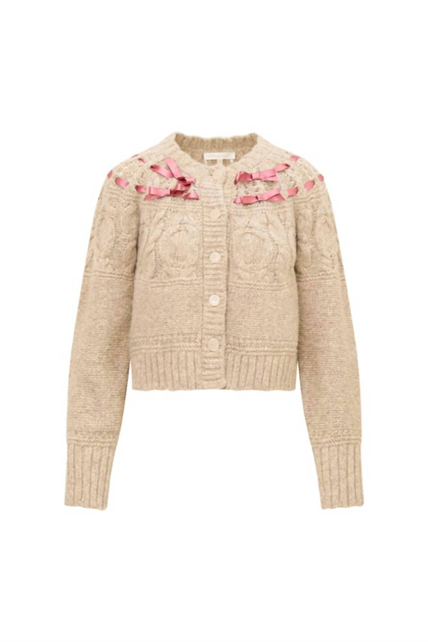 Loveshackfancy - Clementian Long Sleeve Cardigan
