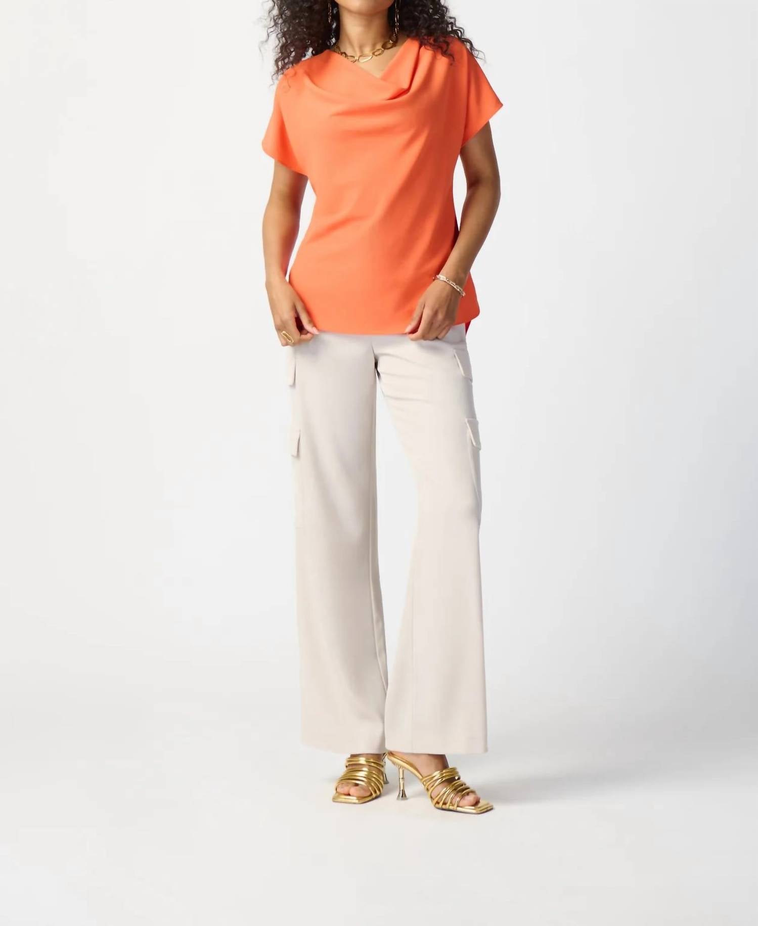 Joseph Ribkoff - Cowl Neck Top