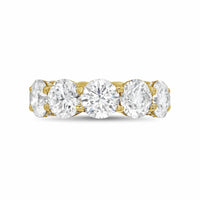 Diana M Jewels - Women's Round Lab-Grown Diamond Eternity Band (5.00 Ct) - Statement