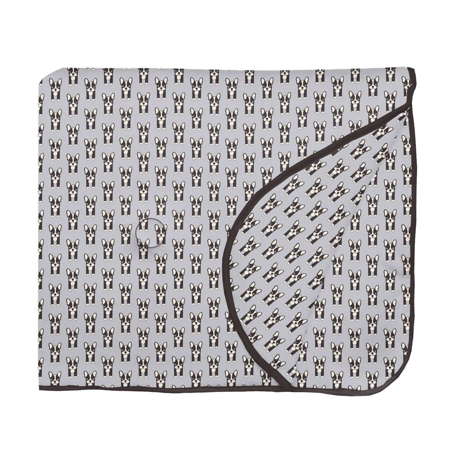 Kickee - Kid's Fluffle Throw Blanket With Embroidery