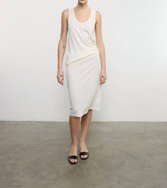 Enza Costa - SILK KNIT TANK