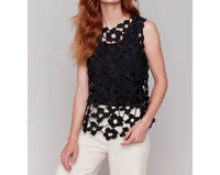 Charlie B - Open Crochet Top
