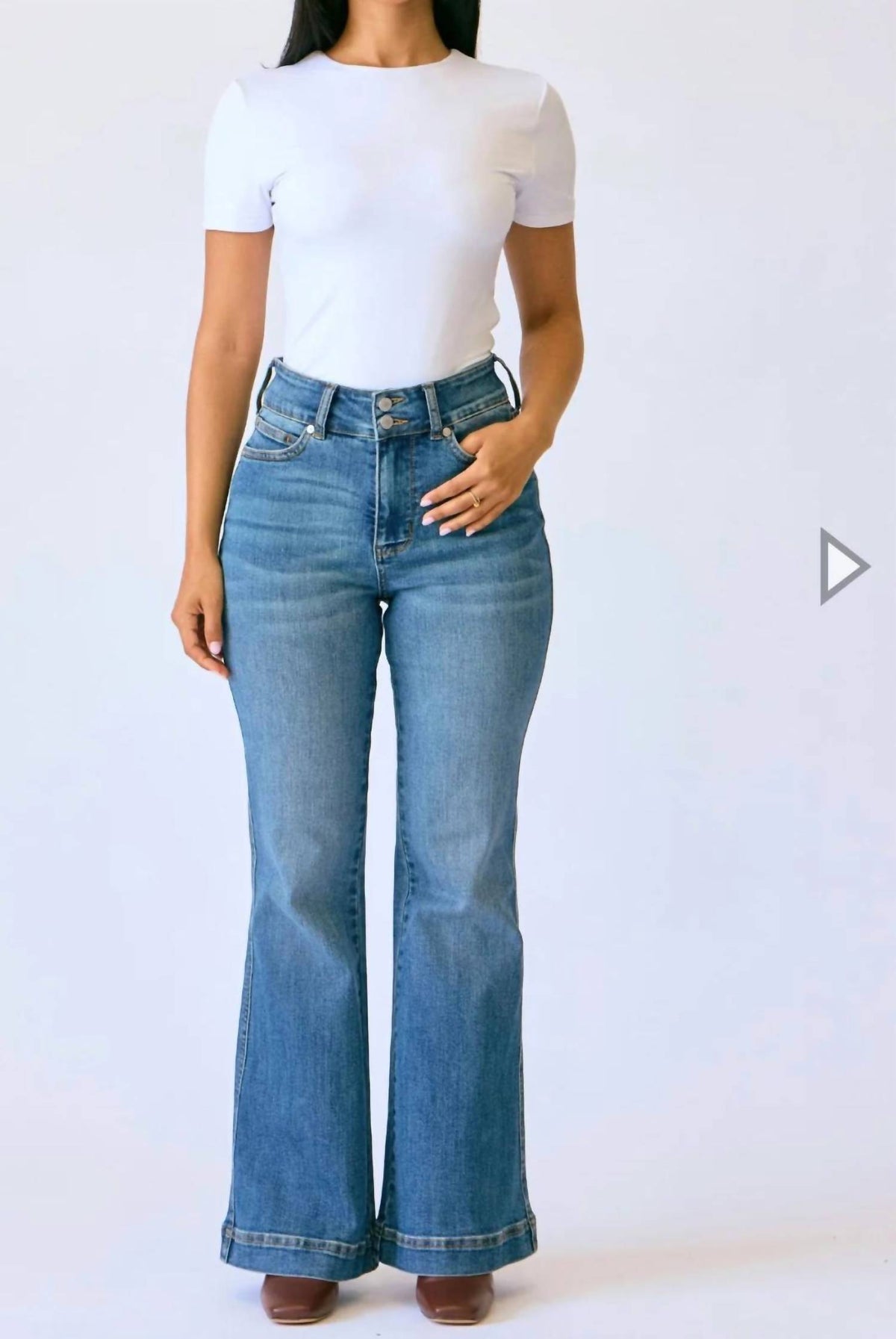 Judy Blue - Women's High-Rise Tummy Control Jeans - Petite