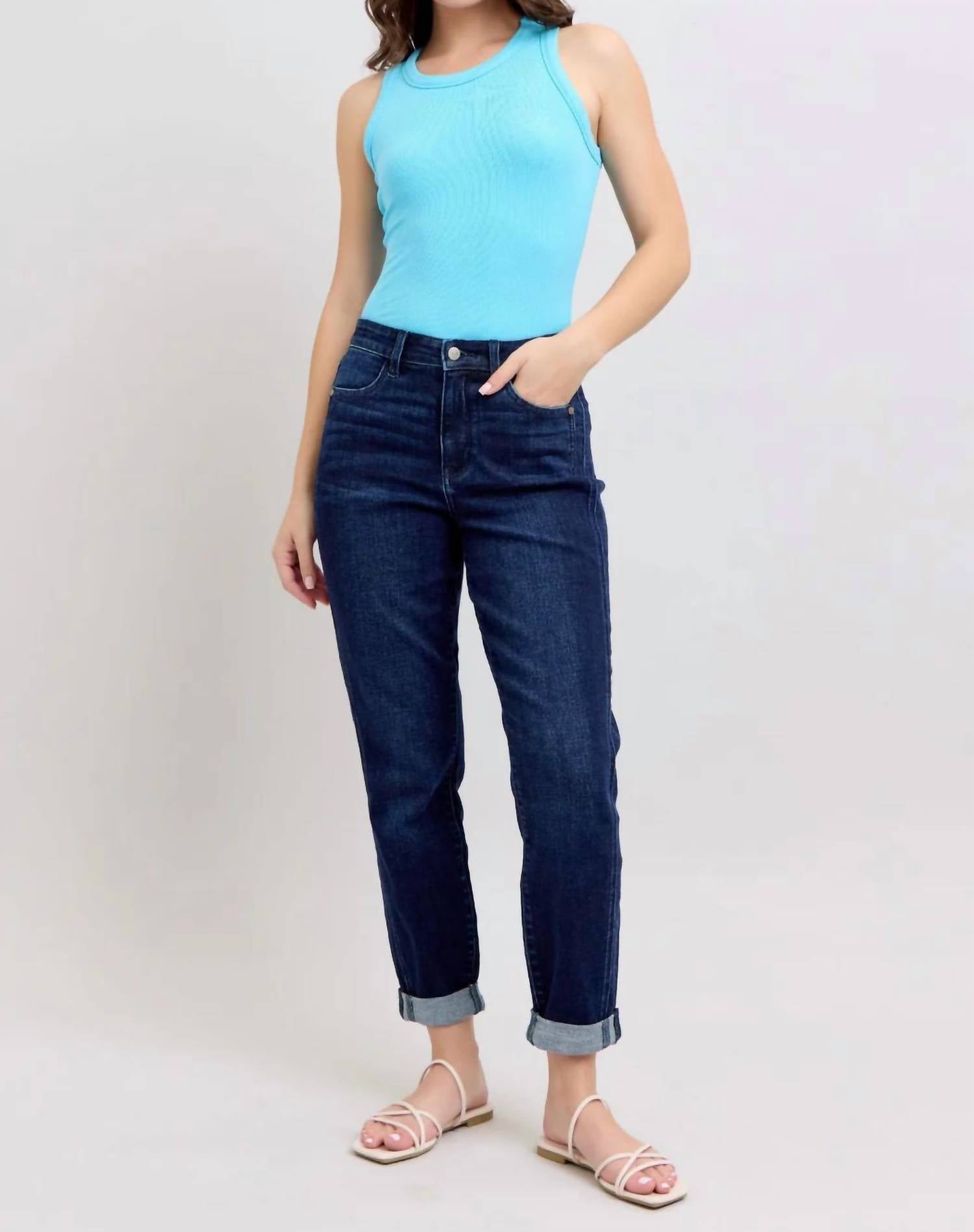 Judy Blue - Taylor High Waist Boyfriend Jeans
