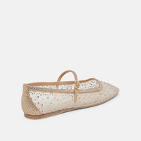 Dolce Vita - Women's Reyes Crystal Ballet Flat Shoes