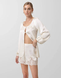 Line And Dot - Nicolo Satin Top