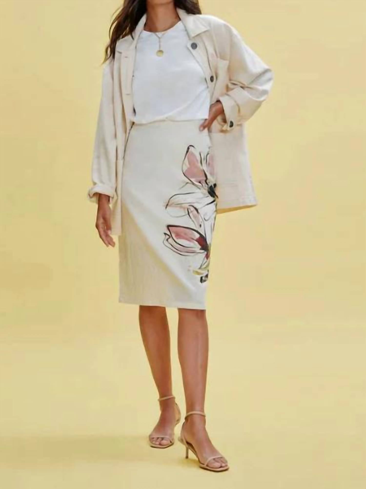 Sanctuary - Spring Fleur Pencil Skirt
