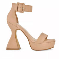 Andrea - Women's High Cone Heel Ankle Strap Sandal