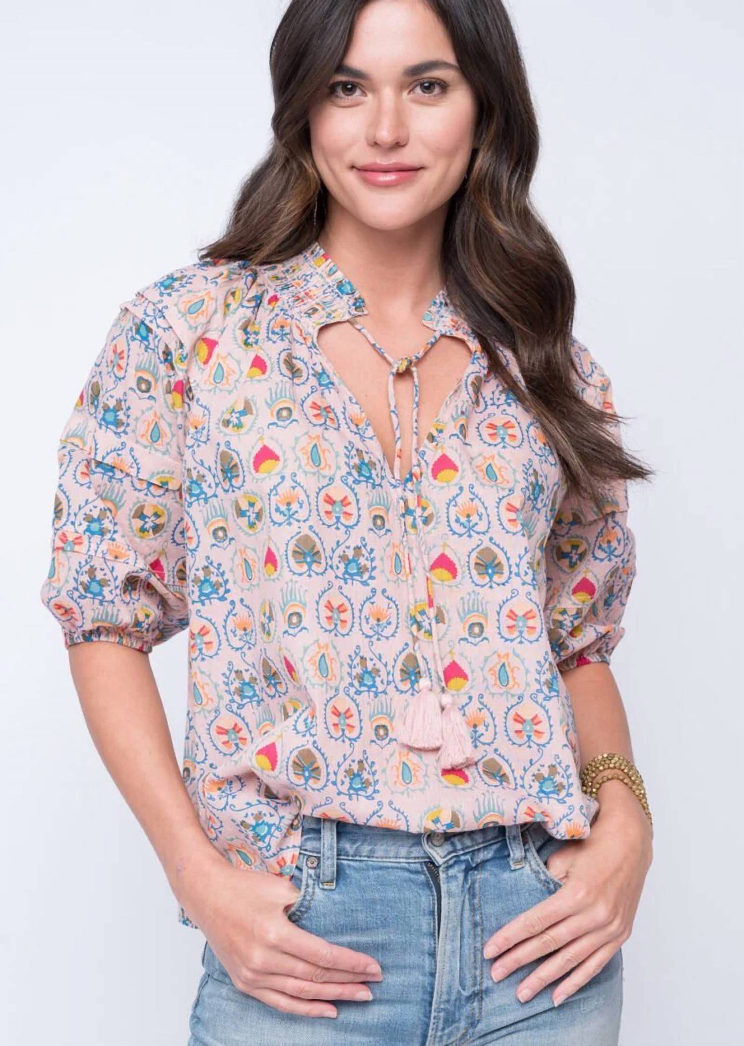 Ivy Jane - Blushing Color Top