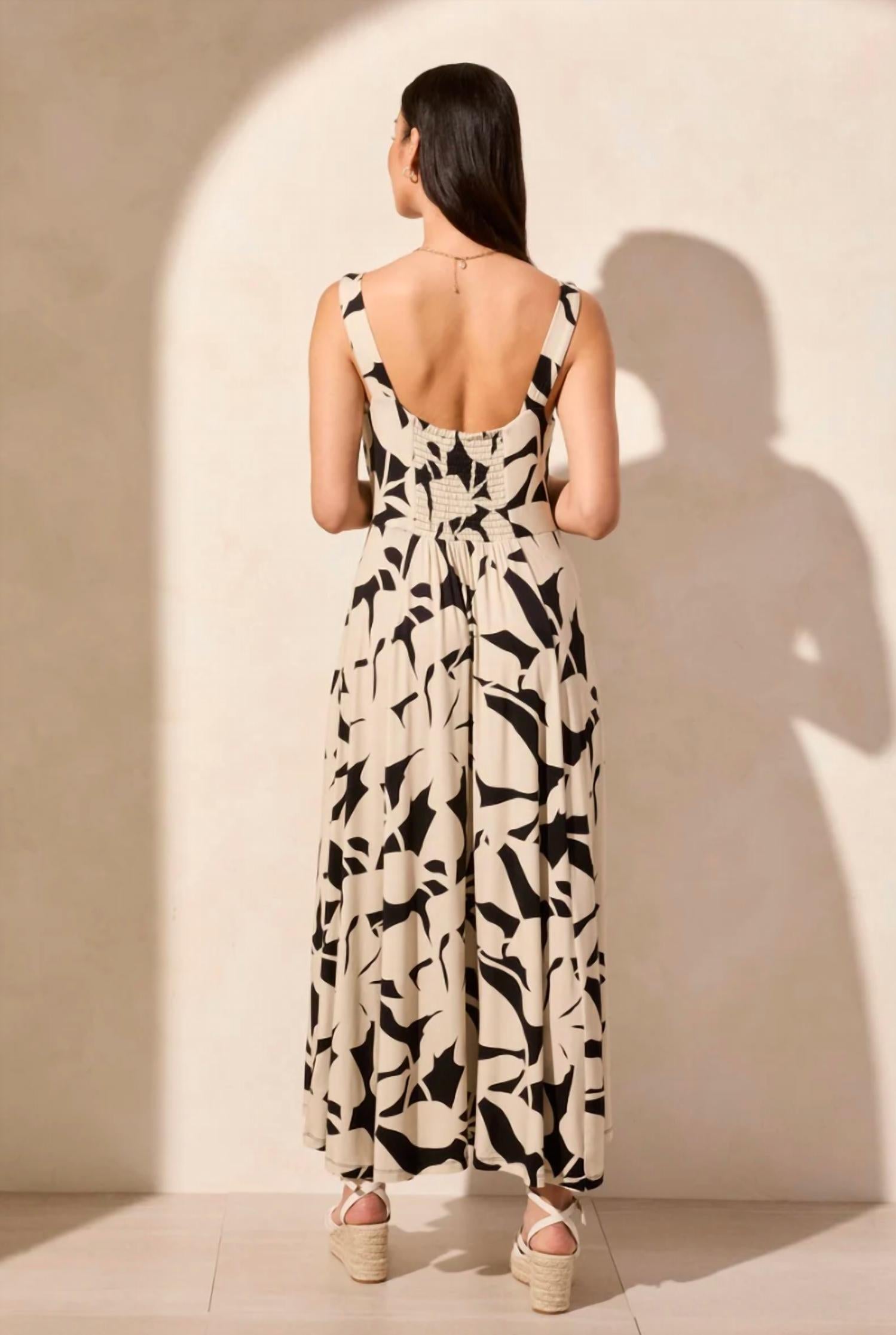 Tribal - Hi Lo V-neck Dress