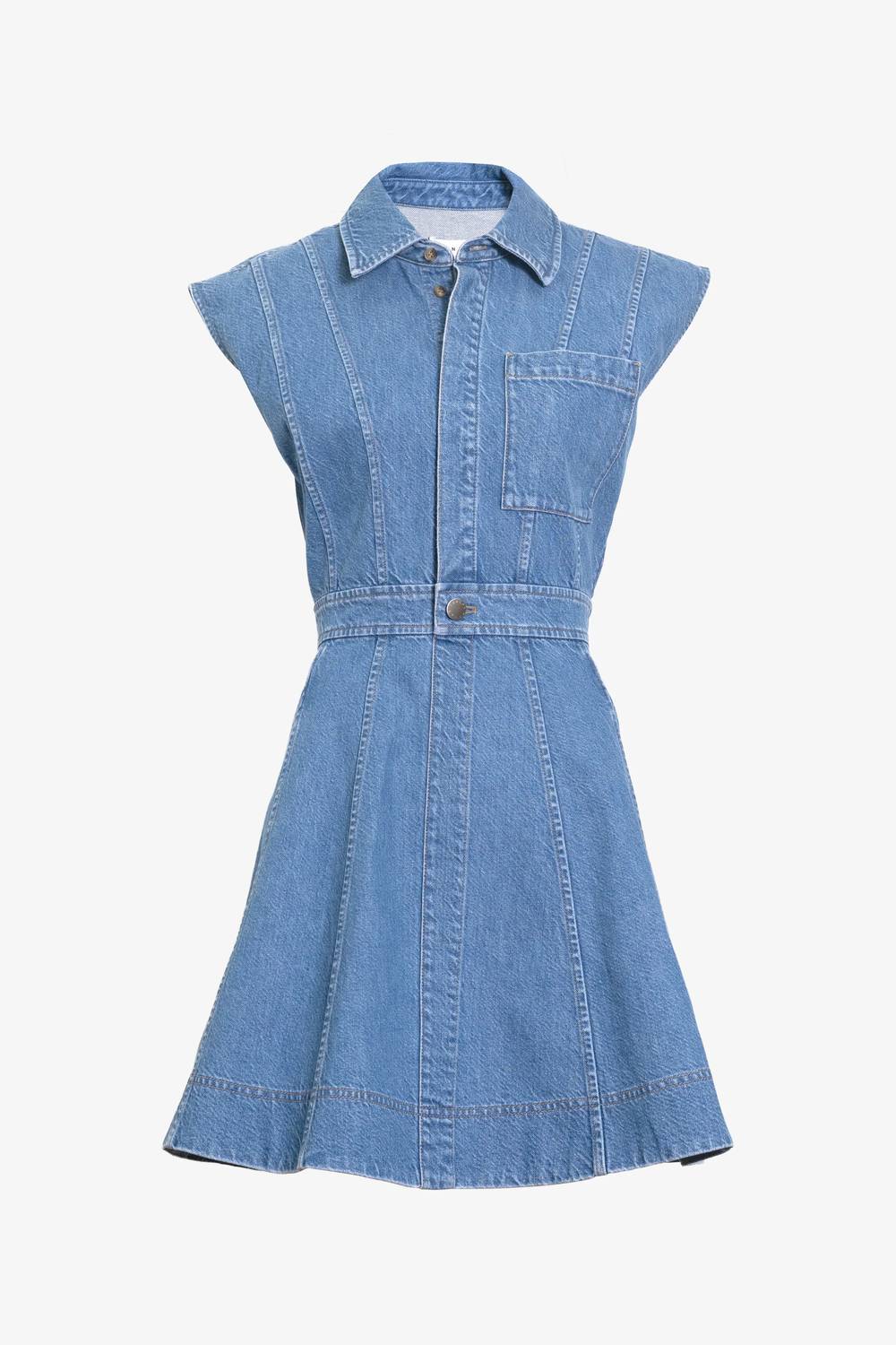 Tanya Taylor - Hailey Denim Mini Dress