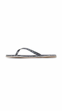 TKEES Women's Studio Exotic Sandal in moon snake - women's shoe