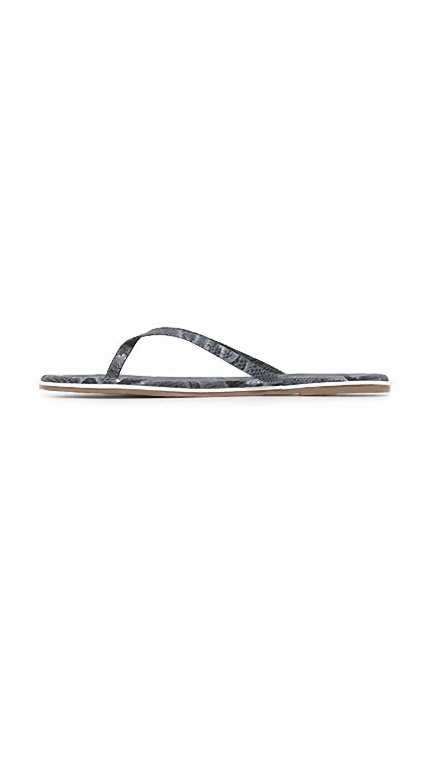 TKEES Women's Studio Exotic Sandal in moon snake - women's shoe