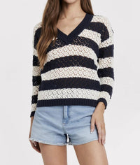 Another Love - Alani Striped Sweater