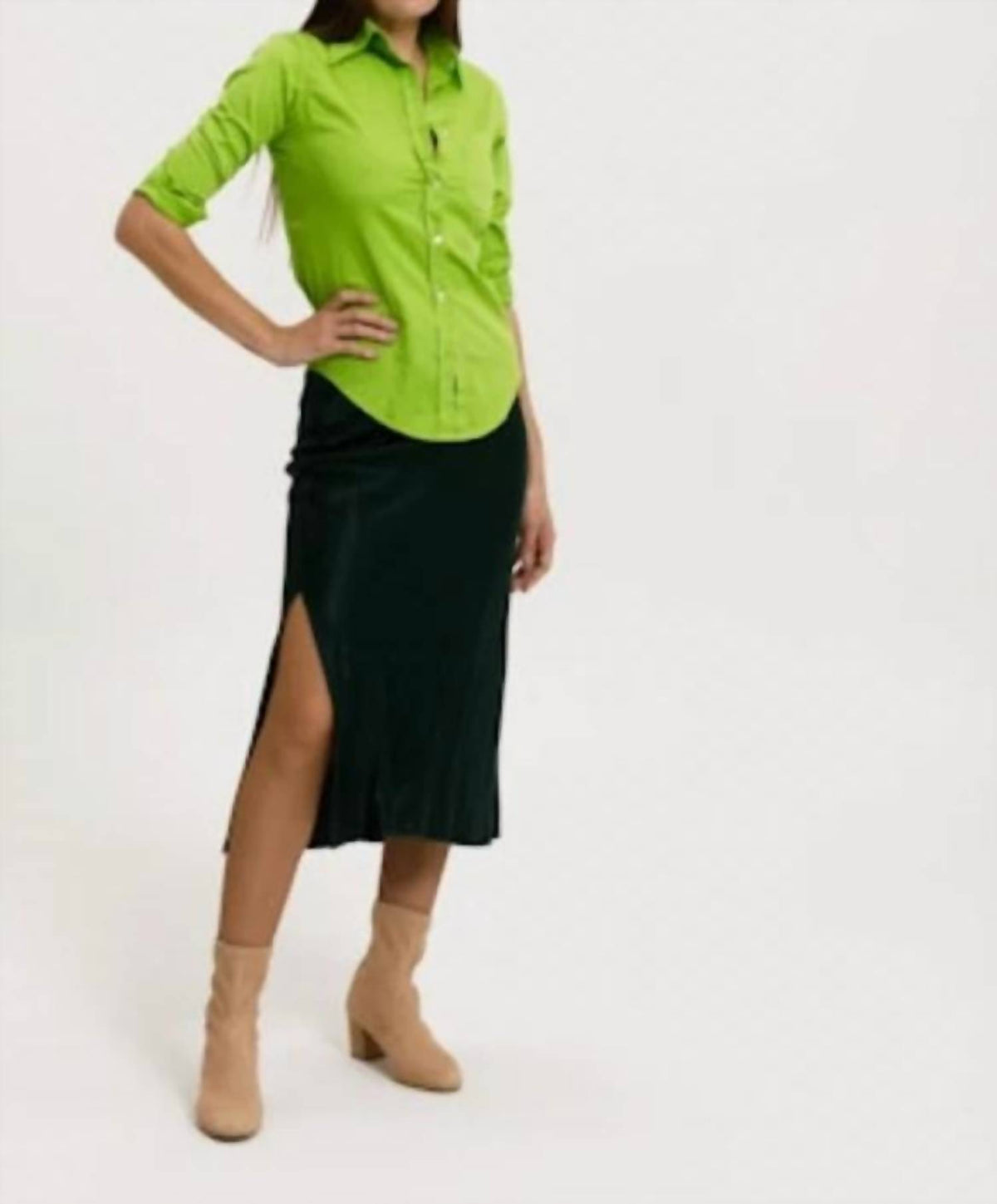 Cali Dreaming - Elastic Waist Slip Skirt