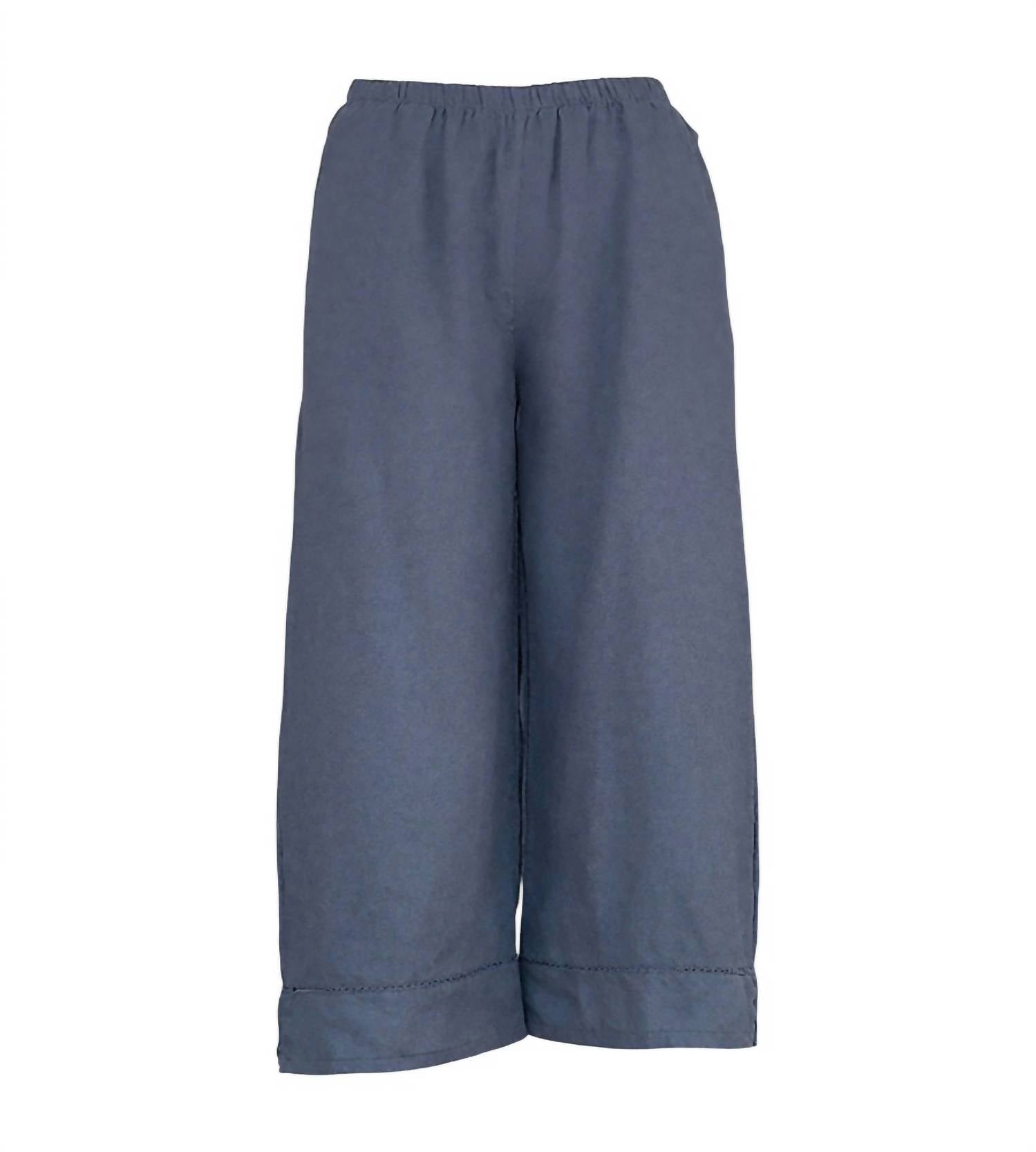 Kleen - Women's Crop Pant With Lace
