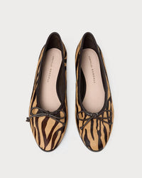 Loeffler Randall - Women's Noelle Zebra Ballet Flat Shoes