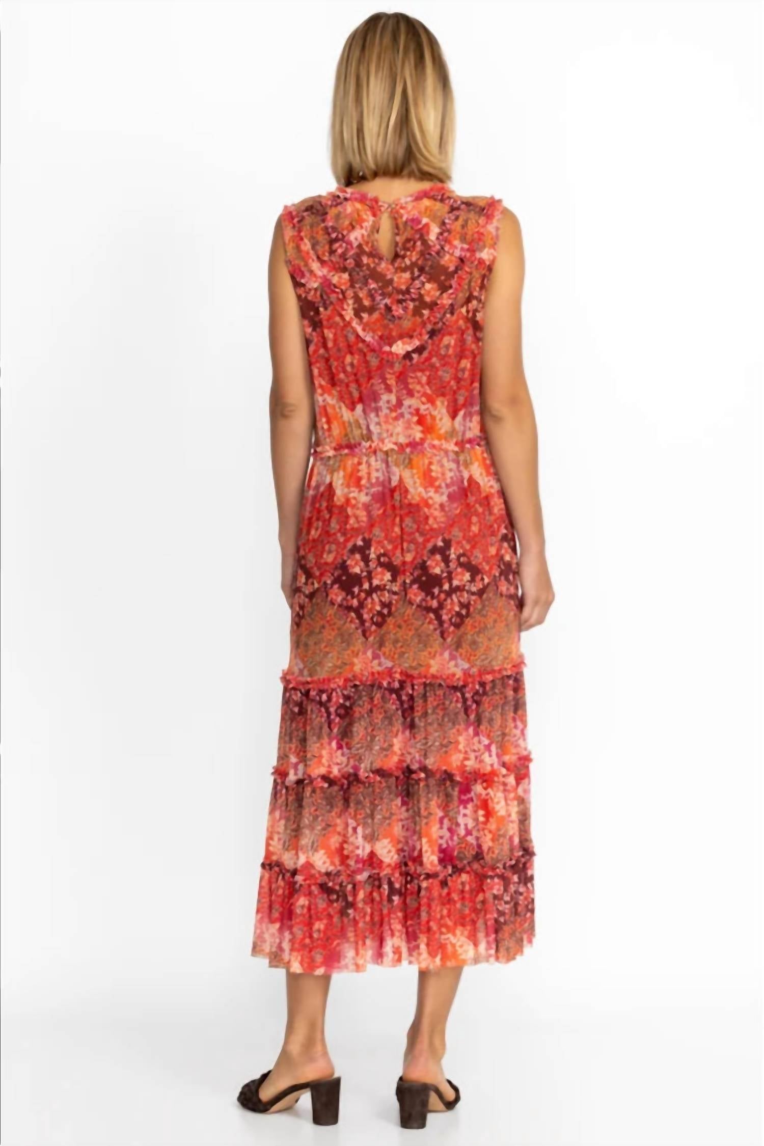 Johnny Was - Josephina Mesh Midi Dress