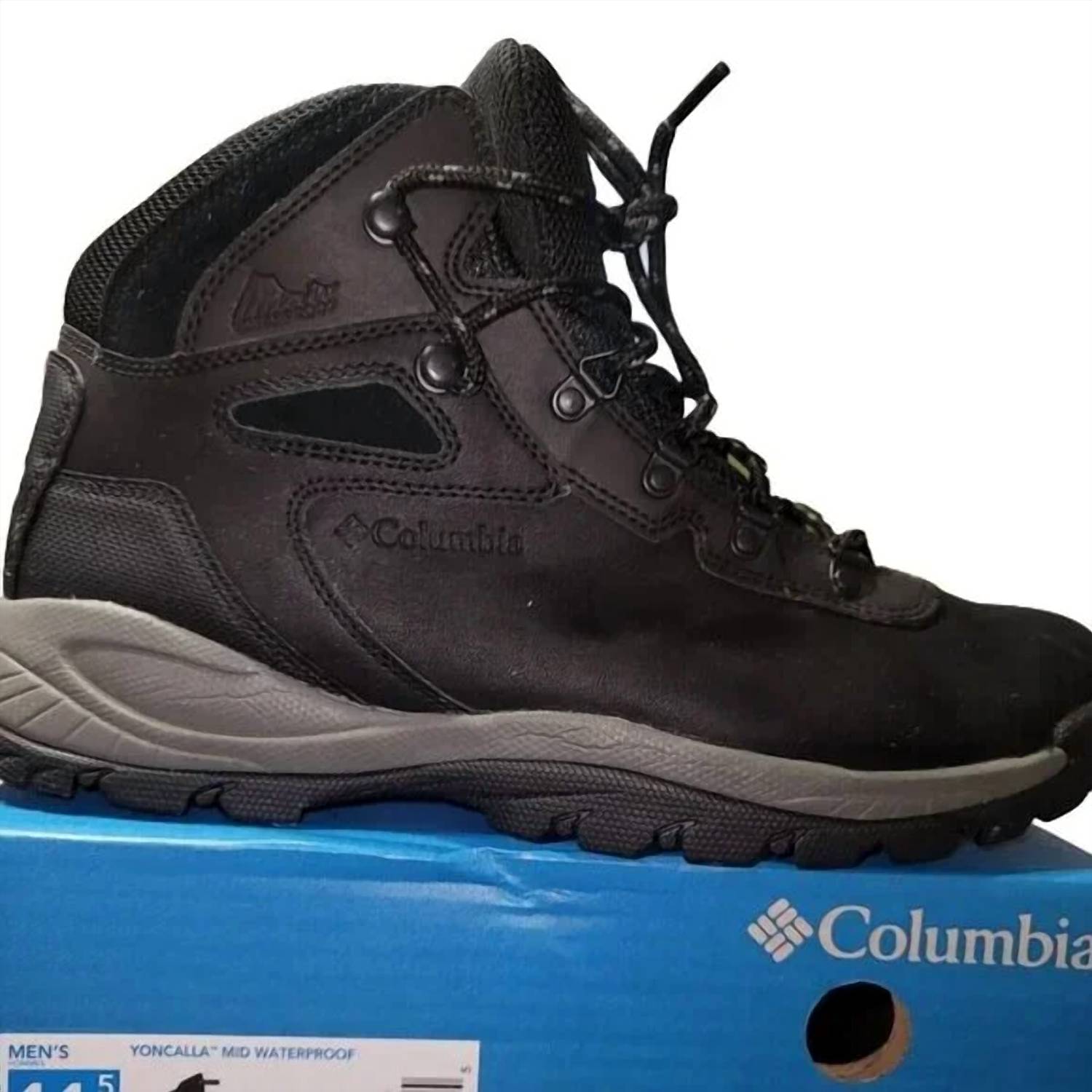 Columbia Men's Yoncalla Mid Waterproof Athletic Hiking Boots in brown gray - men's boots - alternate view