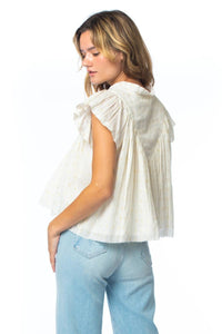Tolani - Olene Embroidered Top
