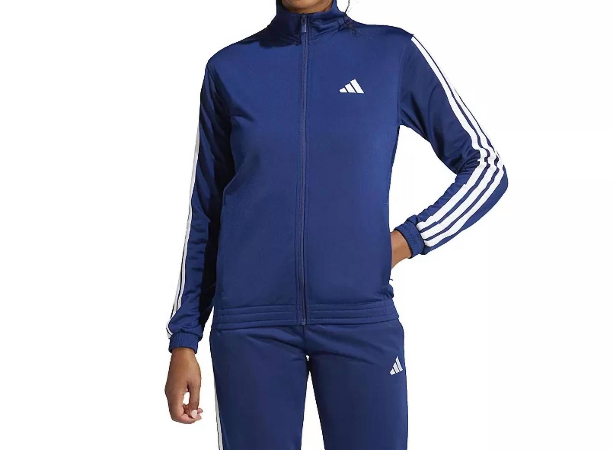 Adidas - Tricot 3-stripes Track Sweatshirts Full Zip Jacket